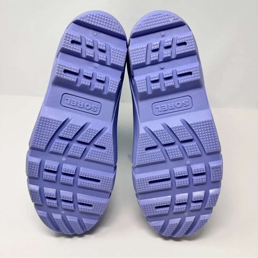 Sorel NWT Disney Frozen Elsa Boots Purple Youth Size 6